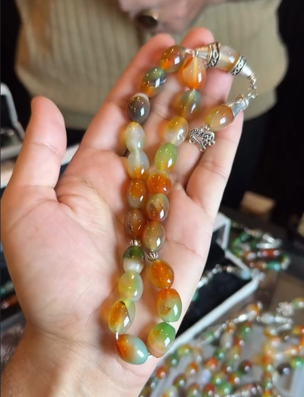 Premium Shajri Aqeeq Tasbeeh